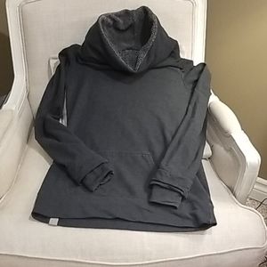 Bench cowl neck long body sweatshirt